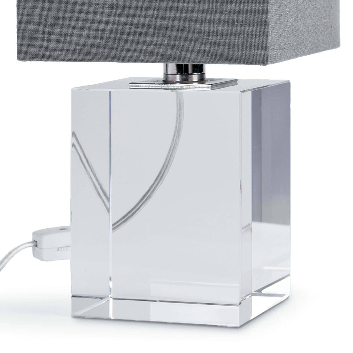 Crystal base of mini block lamp