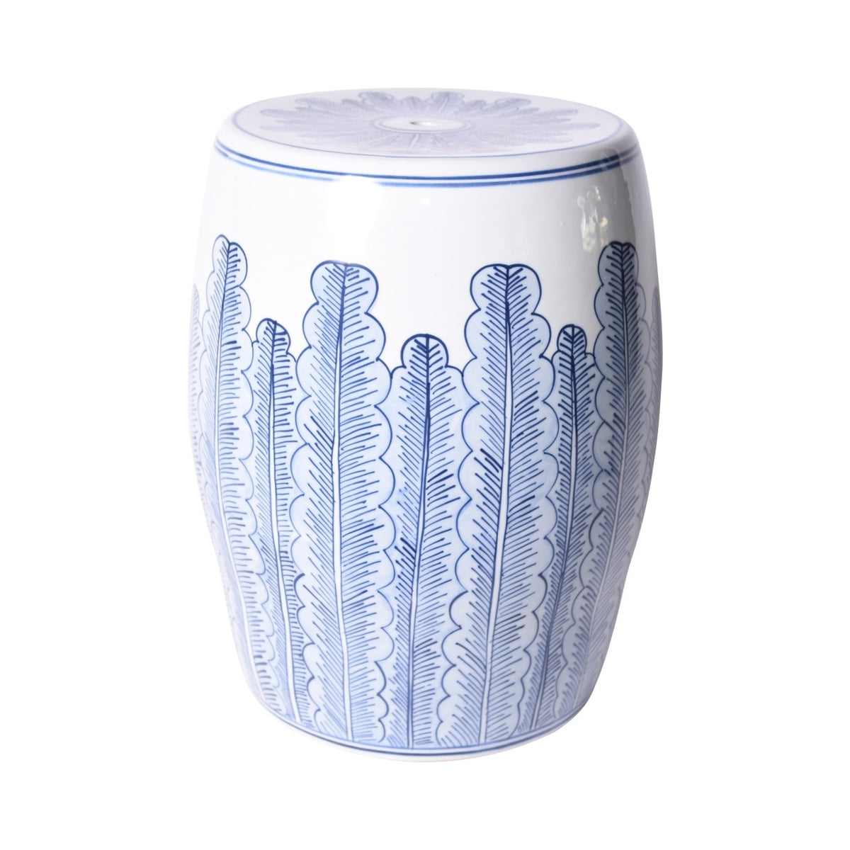 Legend of Asia chinoiserie garden stool