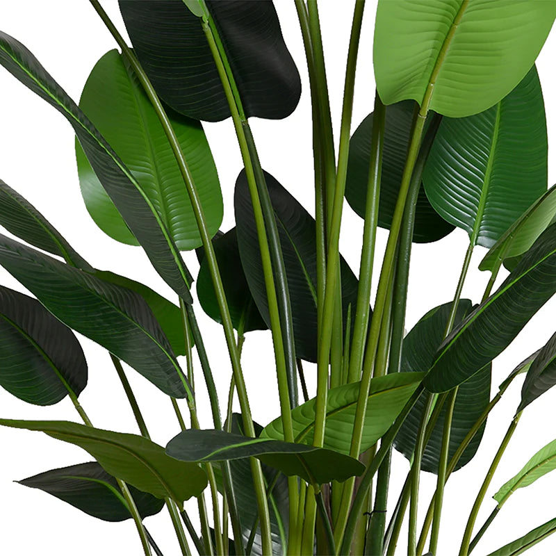 Faux Traveller's palm tree in large