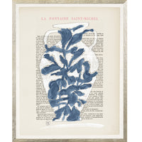 Parisienne Page X by Gayle Harismowich Framed Artwork