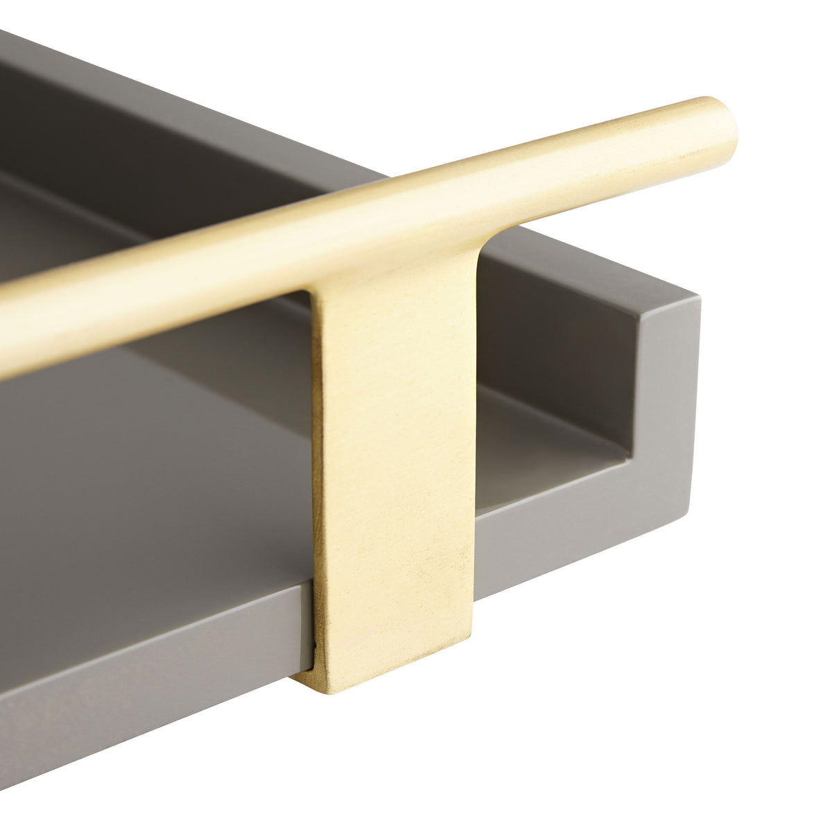 Archer Tray - Gray Lacquer