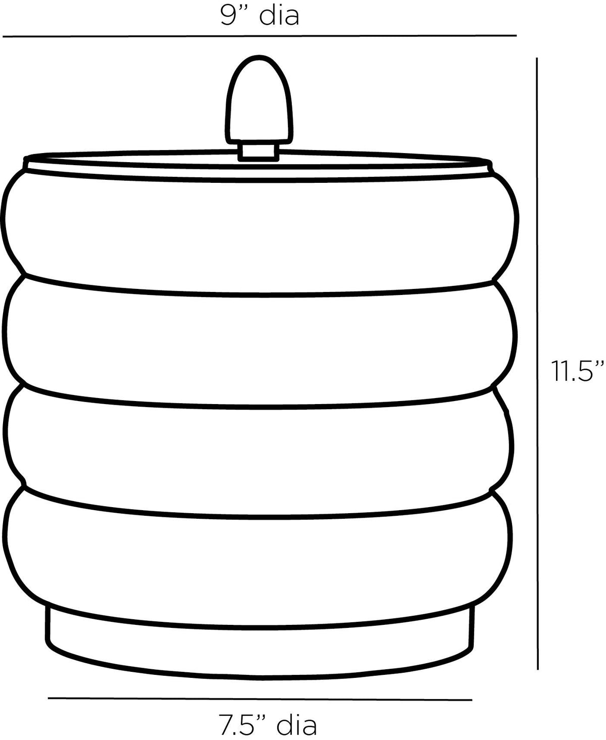 Valen Ice Bucket - Dove Gray