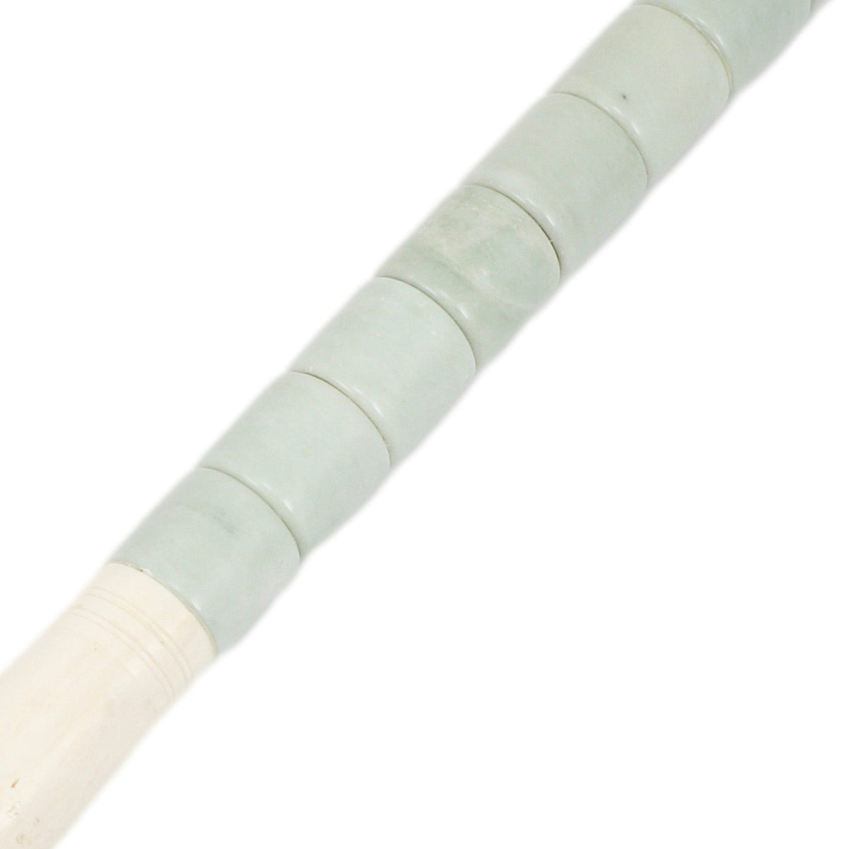 Calligraphy Brush White Jade Extra Large - 19 Inch Long