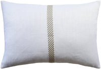 Cabana Tape Throw Pillow - 14x20 Salt and Beach