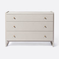 Carrigan Dresser - French Gray Vintage Faux Shagreen 48 Inch