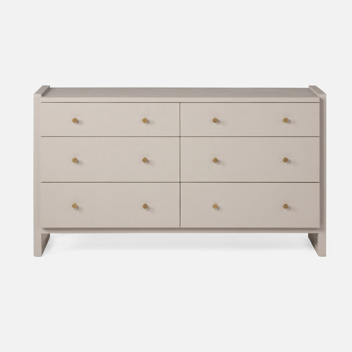 Carrigan Dresser - French Gray Vintage Faux Shagreen 60 Inch