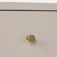 Carrigan Dresser - French Gray Vintage Faux Shagreen 60 Inch