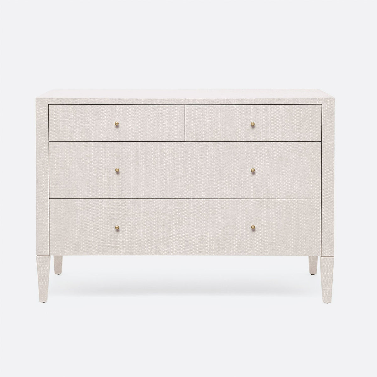 Conrad Dresser - French Gray Faux Raffia 48 Inch