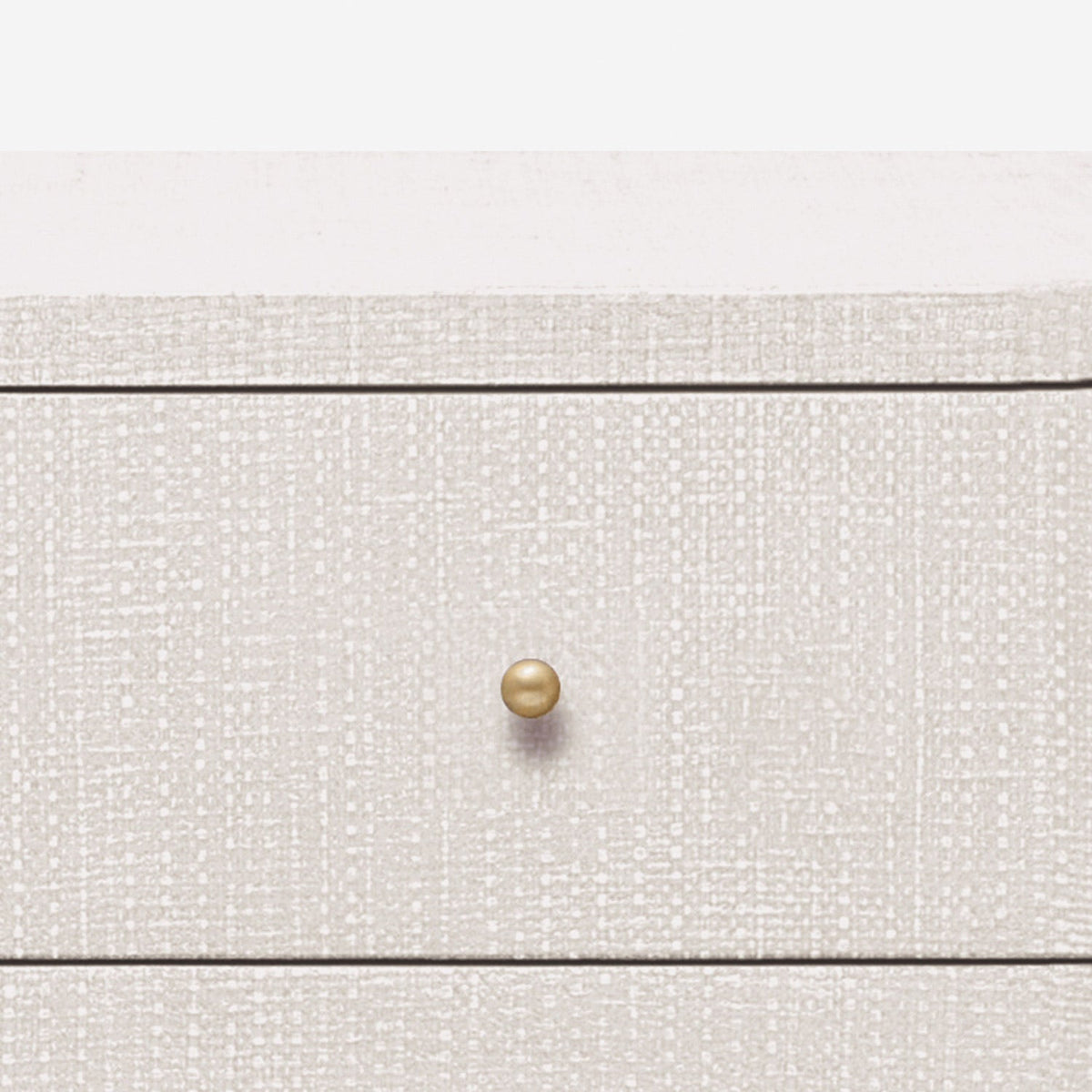 Conrad Dresser - French Gray Faux Raffia 48 Inch
