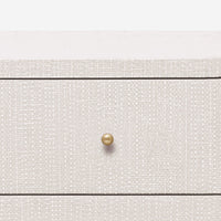 Conrad Dresser - French Gray Faux Raffia 48 Inch