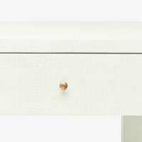Conrad Nighstand - Pristine Faux Raffia 30 Inch