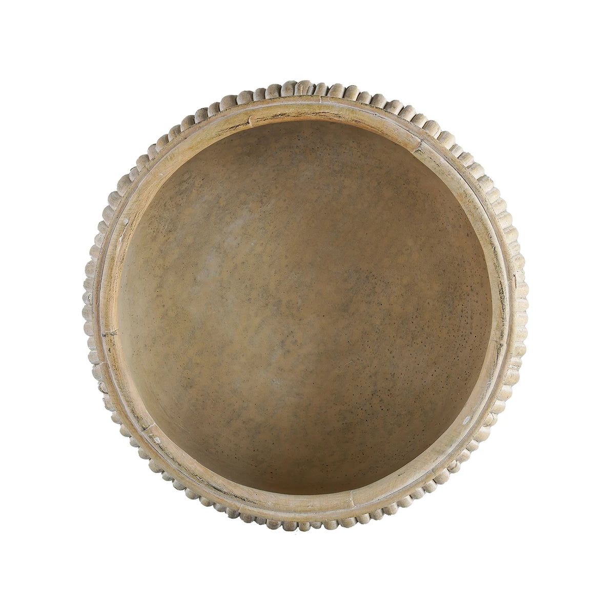 Concrete Faux Rattan Bowl - Multiple Sizes