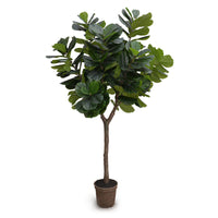 Large realistic faux fiddle leaf fig tree
