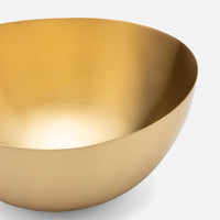 Forba Bowl Set of 3 - Satin Brass Metal