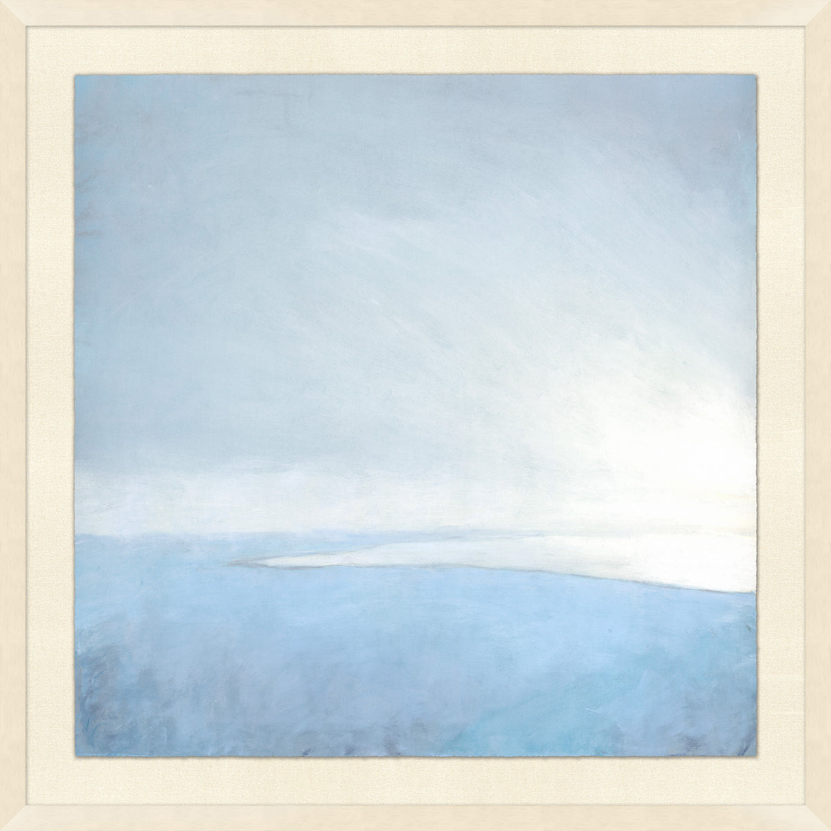 Haze on the Coast 1 Framed Artwork - 48.5 x 48.5