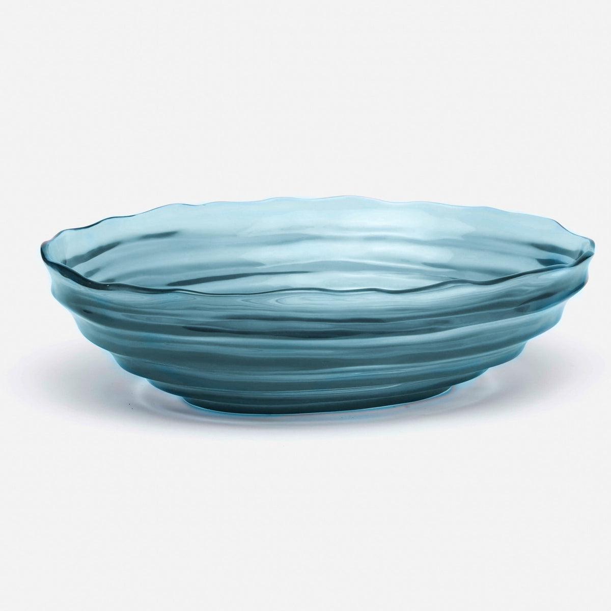 Hetty Bowl - Blue Translucent Resin