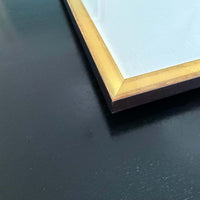 Equus Albus Intaglio 1 Framed Artwork - 16 x 16