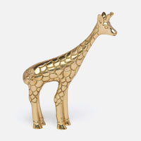 Jennifer Petite Brass Giraffes - Set of 2