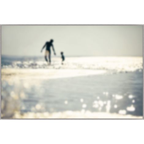 Joy In Memory 1 by Thom Filicia Artwork Gray Driftwood Frame - 71.25 x 51.25