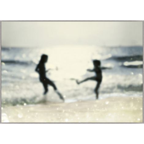 Joy In Memory 2 by Thom Filicia Artwork Gray Driftwood Frame - 71.25 x 51.25