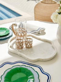 Marble Tray Pietre White - Large
