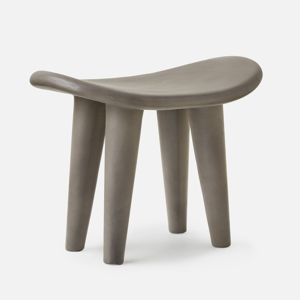 Malcolm Stool - Gray Reinforced Concrete