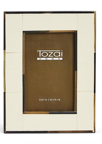 Milano Photo Frame with Horn Inseam - 4x6