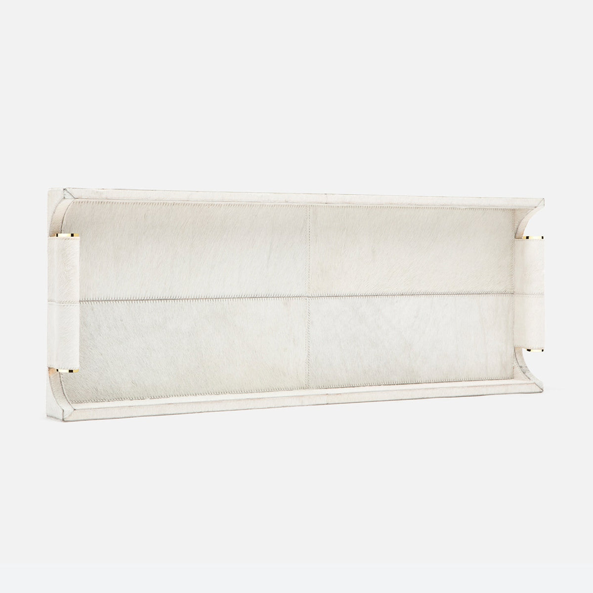 Nate Large Trays - Set of 2 Natural White Hair-On-Hide