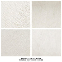Nate Large Tray - Natural White Hair-On-Hide