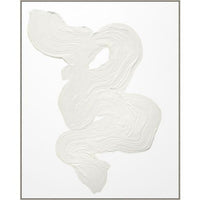 Neutral Swirl 1 artwork by Thom Felicia in gray frame