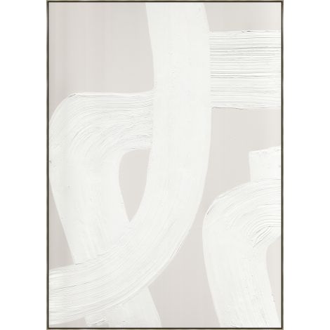 New Neutral 1 by Thom Filicia Framed Artwork - 50.63 x 70.63