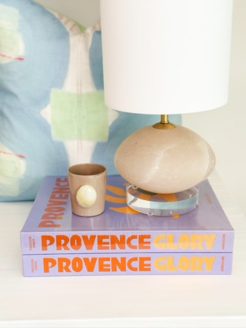 Alabaster Mini Orb Lamp