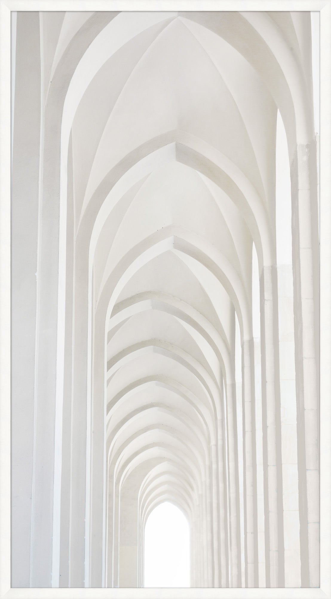 Towering Arches by Mat Sanders Photograph Artwork Matte White Frame - 46 x 83