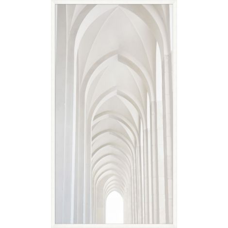 Towering Arches by Mat Sanders Photograph Artwork Matte White Frame - 46 x 83