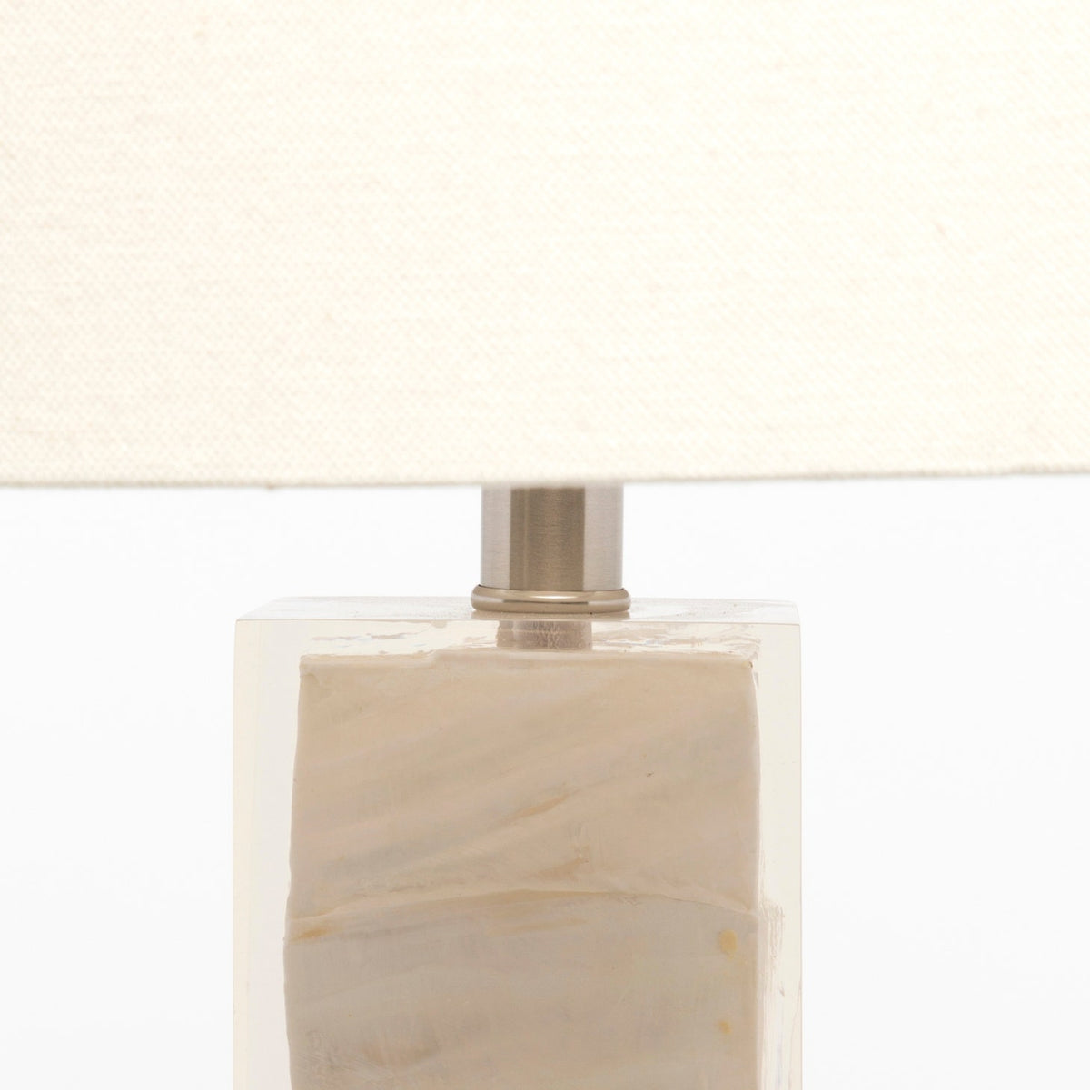 Zilia Floor Lamp - Light Mother of Pearl Shell