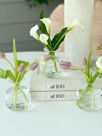 Set of 3 Unique Bud Vases