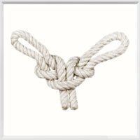 Knot Spanish Bowline Artwork - 19 x 19