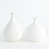 Alabaster Teardrop Vase