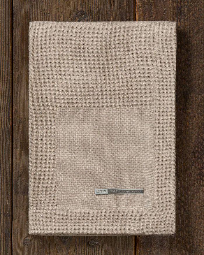 Alpaca Ibiza Throw - Ecru