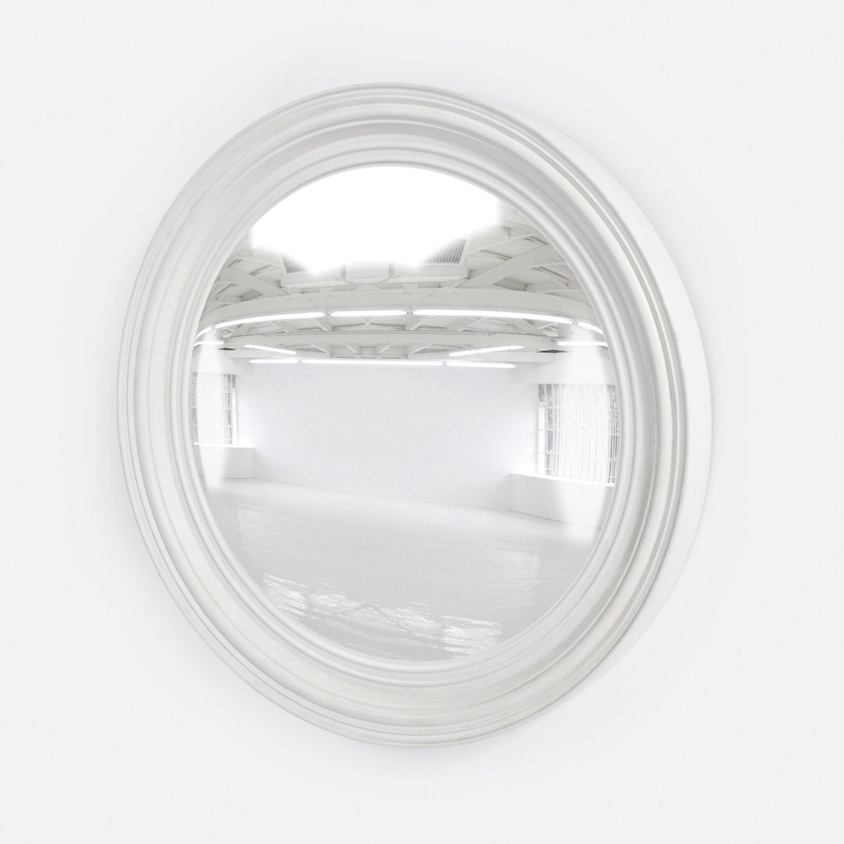 Easton Mirror - White Wood 27"