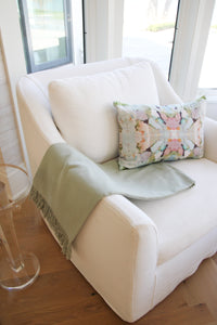 Edinburgh Throw - Celadon