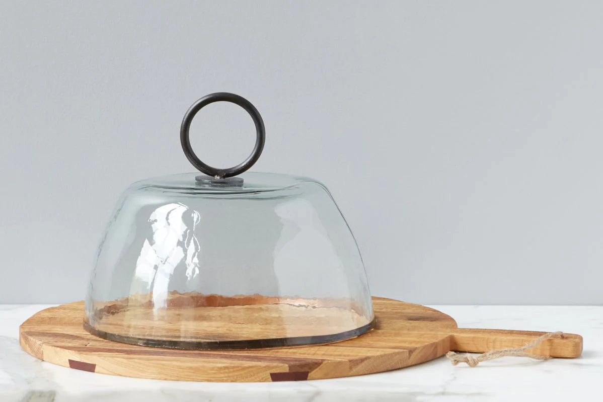 Round Oak Charcuterie Board, Medium