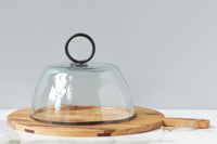 Round Oak Charcuterie Board, Medium