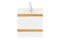 White Rectangle Mod Charcuterie Board - Medium