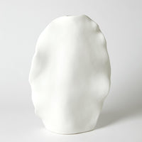Kelp Vase - Matte White Tall