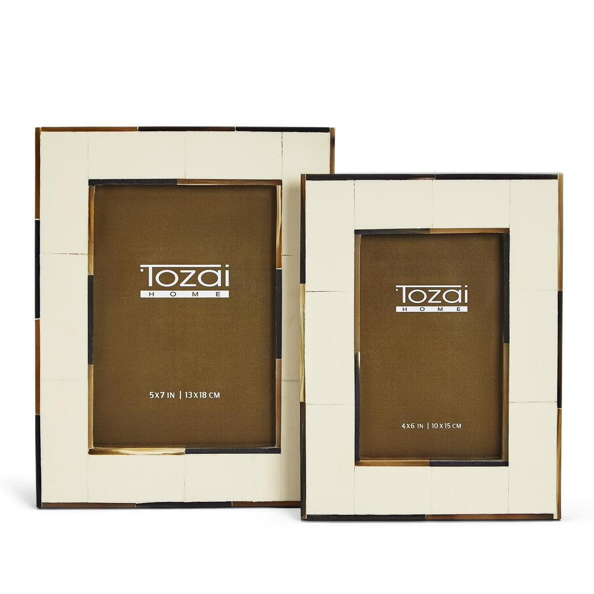 Milano 5" x 7" Photo Frame with Horn Inseam