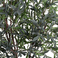 Faux Olive Tree, Double Trunk - 5.5 Foot