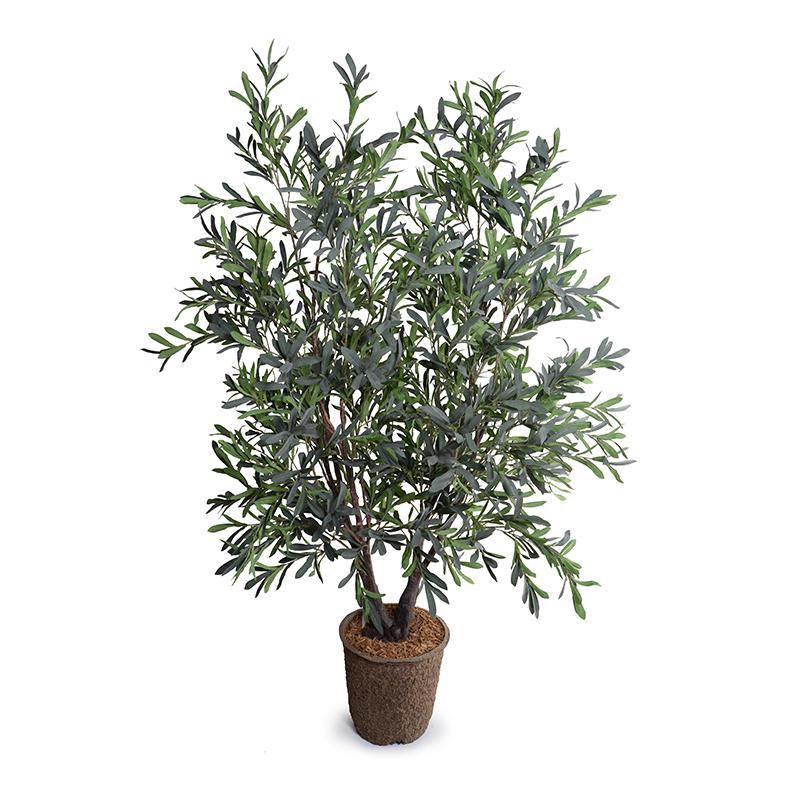Double trunk faux olive tree
