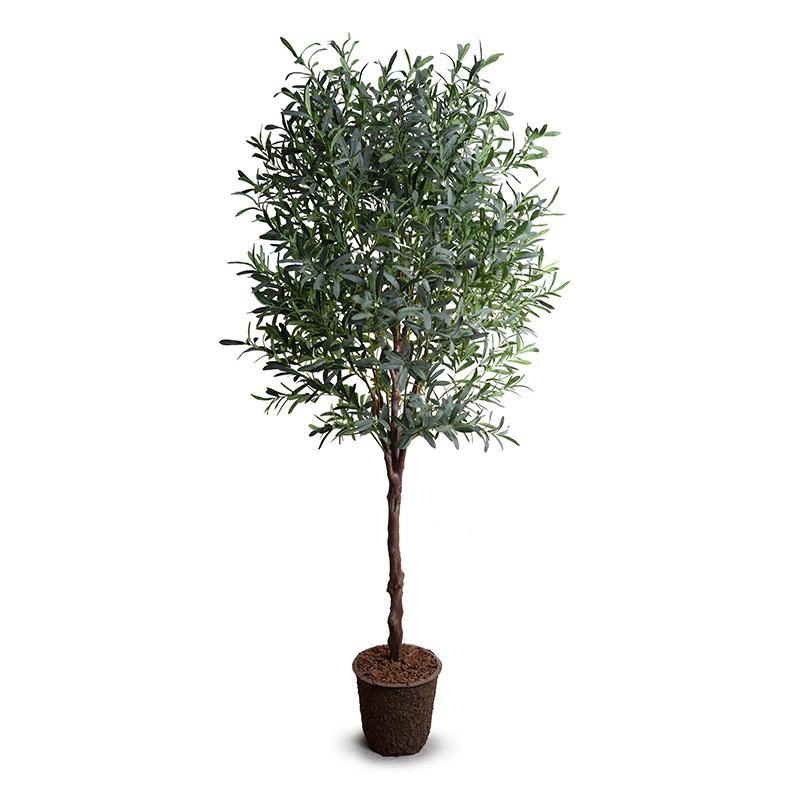 Realistic faux olive tree