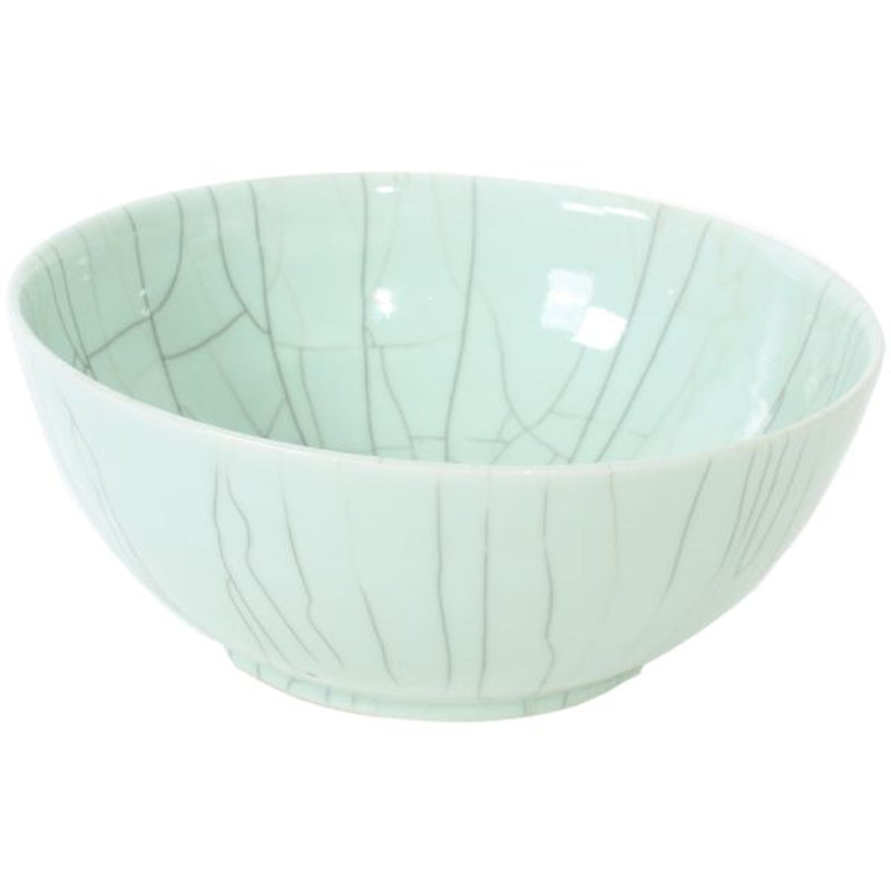 Celadon Crackle Porcelain Bowl